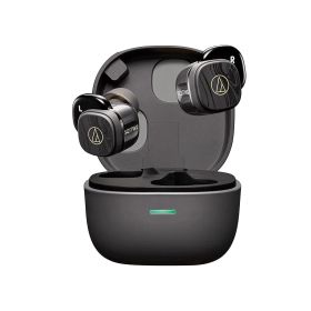 【新品】 オーディオテクニカ ATH-SQ1TW2 GY ワイヤレスイヤホン Bluetooth マキアート模様 最大20時間再生 マルチポイント対応 小型軽量 アプリ対応 ヒアスルー 低遅延モード 急速充電 Qiワイヤレス充電対応 置き忘れアラート 防水 1