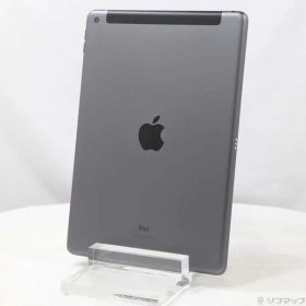 【中古】Apple(アップル) iPad 第8世代 32GB スペースグレイ MYMH2J／A SoftBank 【349-ud】