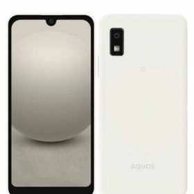 【中古】【美品】AQUOS wish3 A302SH-s ホワイト SIMロック解除済 Y!mobile 【安心30日保証】 本体 白ロム CCコネクト