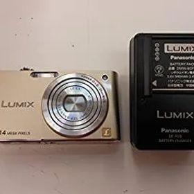 【中古-非常に良い】パナソニック デジタルカメラ ルミックス リュクスゴールド DMC-FX66-N