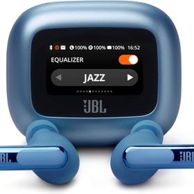 完全ワイヤレスイヤホン JBL Live Beam 3 (ブルー) [JBLLIVEBEAM3BLU] ヘッドフォン