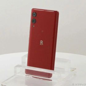 【中古】楽天 Rakuten Hand 5G 128GB クリムゾンレッド P780 楽天 SIMフリー 【269-ud】