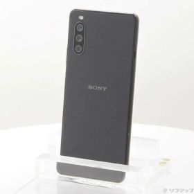 【中古】SONY(ソニー) Xperia 10 III 128GB ブラック SOG04 auロック解除SIMフリー 【276-ud】