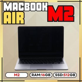 アップル(Apple)の【上位カスタム】MacBook AIR M2｜16GB｜512GB SSD(ノートPC)
