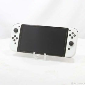 【中古】Nintendo(任天堂) Nintendo Switch 有機ELモデル Joy-Con(L)／(R) ホワイト 【295-ud】