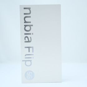 【未開封新品】 国内版SIMフリー nubia Flip 5G NX724J/A ブラック