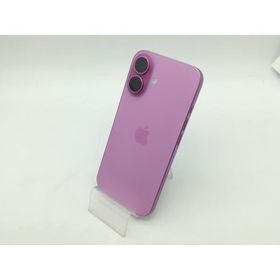 【中古】Apple 国内版 【SIMフリー】 iPhone 16 128GB ピンク MYDT3J/A【OSU301】保証期間１ヶ月【ランクA】