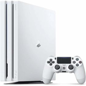 【中古】 SONY PlayStation 4 Pro 1TB CUH-7200BB02 本体 グレイシャー・ホワイト プレステ4 プレイステーション4 PS4 4K HDR 高画質 徹底除菌清掃済 高品質 白 人気 ゲーム機 おすすめ プレゼント 送料無料 迅速配送 翌日配送 整備済み ぷれすて4 中古 180日保証