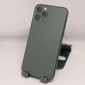 au 【SIMロックなし】MWCC2J/A iPhone 11 Pro 256GB ミッドナイトグリーン au