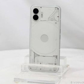 〔中古〕Nothing Phone(2) 256GB ホワイト A10400033 SIMフリー〔276-ud〕