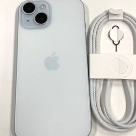 【モバイルBOX】 電池83% SIMフリー iPhone15 512GB ブルー