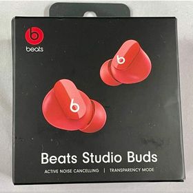 Beats Studio Buds ワイヤレス 新品 未開封 イヤフォン 赤(ヘッドフォン/イヤフォン)