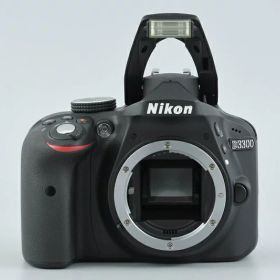 【中古】Nikon ニコン D3300 18-55 VR II レンズキット ブラック シャッター回数僅少 元箱付き