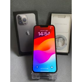 アイフォーン(iPhone)の美品 Appleストア版 SIMフリー iPhone13 Pro 256GB(スマートフォン本体)