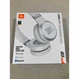JBL LIVE ノイズキャンセリング ワイヤレスヘッドホン ホワイト 460N(ヘッドフォン/イヤフォン)