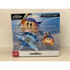 未開封★amiibo バンダナワドルディ＆ウィングスター(カービィのエアライダーシリーズ)【P4637-008】065(その他)