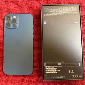 Apple iPhone 12 Pro maxパシフィックブルー 本体 美品