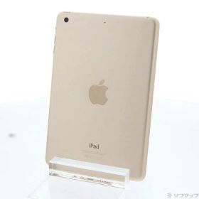 【中古】Apple(アップル) iPad mini 3 128GB ゴールド MGYK2J／A Wi-Fi 【348-ud】