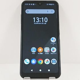 arrows We FCG01 au ブラック 送料無料 即決 本体 c17119