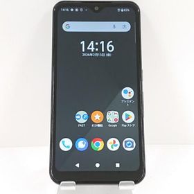 arrows We FCG01 au ブラック 送料無料 即決 本体 c17126