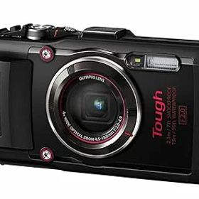 【中古】OLYMPUS デジタルカメラ STYLUS TG-4 Tough ブラック 1600万画素CMOS F2.0 15m 防水 100kgf耐荷重 GPS+電子コンパス&内蔵Wi-Fi TG-4 BLK