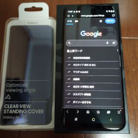 Galaxy s8 plus docomo クリアビュー ケース 付き