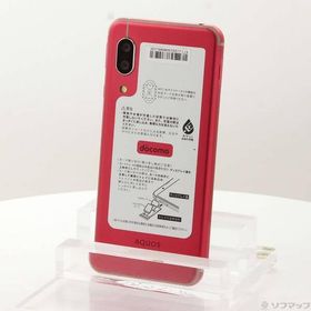 〔中古〕SHARP(シャープ) AQUOS sense3 64GB ディープピンク SH-02M docomoロック解除SIMフリー〔269-ud〕