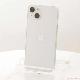 ソフマップ 〔中古品〕 iPhone13 128GB スターライト MLND3J／A SIMフリー【262】