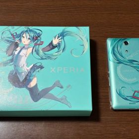 SONY Xperia 初音ミク SO-04E 動作確認済 やや傷汚れあり