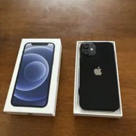 【中古】Apple iPhone 12mini ブラック 本体 箱付き