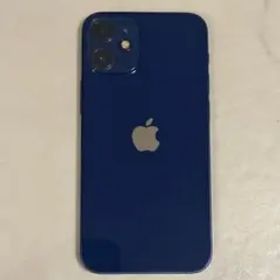 Apple iPhone 12 mini 青 LANVINケース付き！