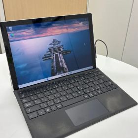 【SmH】Microsoft Surface Pro 6 Core i5-8350U 第8世代 / RAM8GB / SSD128GB / Win11 Pro タイプカバー付※裂けあり 動作確認済 1000814341