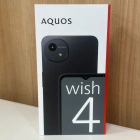 【新品未開封】SHARP AQUOS wish4 本体（箱あり)