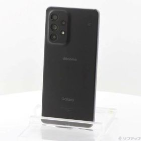 【中古】SAMSUNG(サムスン) Galaxy A53 5G 128GB オーサムブラック SC-53C docomo SIMフリー 【276-ud】