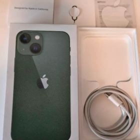 iphone13mini128GB グリーン【バッテリ -100%]