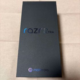 極美品 motorola razr 50 ultra 国内版512GBヤマダ購入