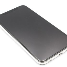 ジャンク品 バッテリー状態良好(99%) iPhoneX 64GB SIMロック解除済み
