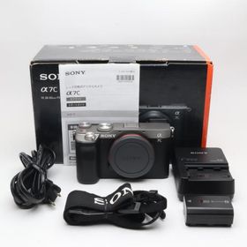 【シャッター回数：4200回】SONY ソニー α7C ボディ シルバー ILCE-7C S フルサイズミラーレス一眼