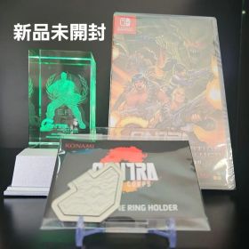 【新品】魂斗羅 オペレーション ガルガ & 3Dクリスタル&スマホリングホルダー