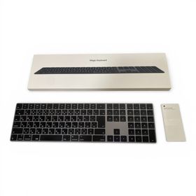 アップル(Apple)の◯ アップル Apple Magic Keyboard MRMH2J/A ブラック マジックキーボード 1100-3538(PC周辺機器)