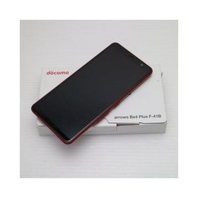 新品未使用 F-41B arrows Be4 Plus レッド 白ロム 本体 即日発送 土日祝発送OK あすつく