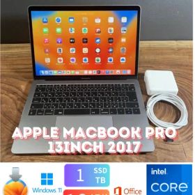 ［最上位］Apple MacBook Pro 13inch 2017/Core i7 2.5 GHz/SSD1TB/16GB/Office 2024/Windows11/ Ri400 （15）