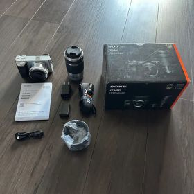 SONY α6400 ミラーレス一眼セットシルバー ILCE-6400Y