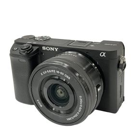 SONY α6400 ILCE-6400L カメラ E PZ 16-50mm F3.5-5.6 OSS パワーズームレンズキット 中古 H10940388