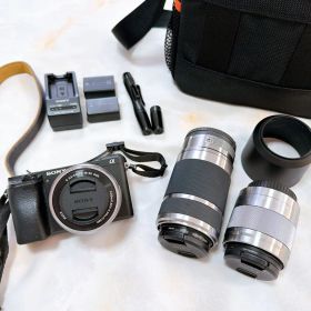 SONY α6400 ダブルズームレンズキット 単焦点レンズ