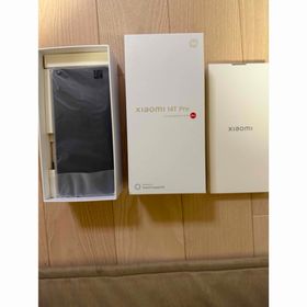 シャオミ(Xiaomi)のxiaomi 14T Proチタングレー ほぼ未使用(スマートフォン本体)