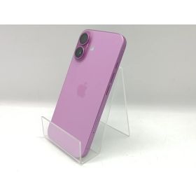 【中古】Apple docomo 【SIMフリー】 iPhone 16 128GB ピンク MYDT3J/A【熊本】保証期間1ヶ月【ランクA】