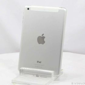 【中古】Apple(アップル) iPad mini 2 64GB シルバー ME832J／A SIMフリー 【295-ud】
