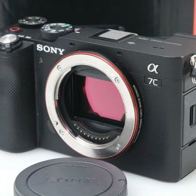 【中古】【並品】ソニー α7C ILCE-7C ボディ [ブラック] （センサー清掃済み） CA01-M5769-2Q4 SONY ソニー α Eマウント ミラーレス フルサイズ 手ブレ補正 4K対応