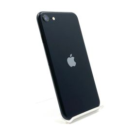 【全額返金保証】【最速発送】 iPhone SE（第3世代） 64GB ミッドナイト au SIMフリー 白ロム 美品 動作確認済 85%